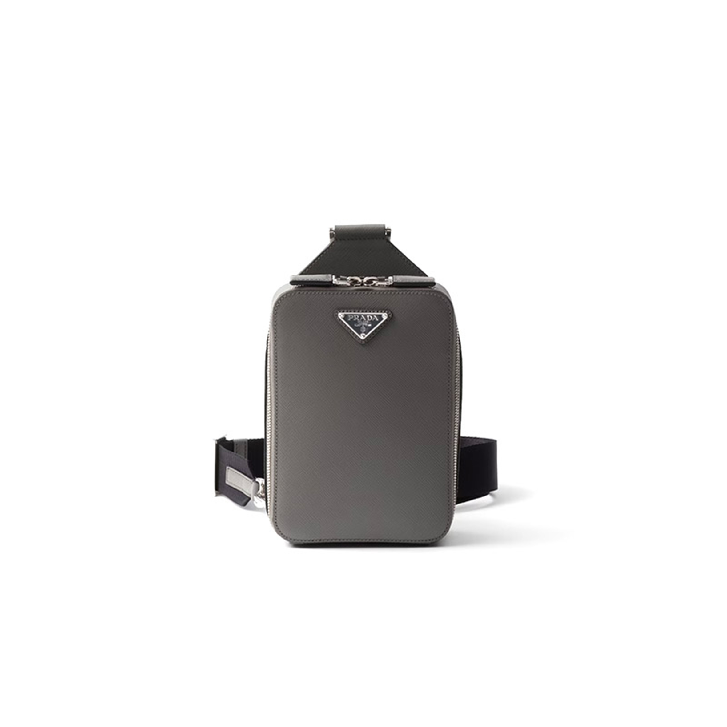 Pra*a brique saffiano leather bag 2vz106 (20*14*4cm)